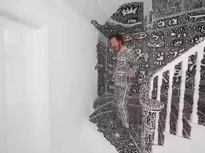 Creating a Doodle house - Mr Doodle