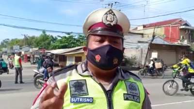 "Tetap berhati-hati di jalan"