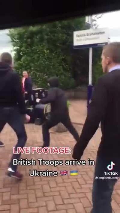 British Commandos Arrive in Ukraine