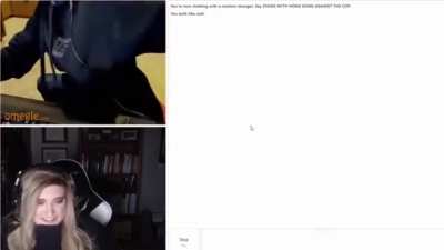 surprise in chat roulette