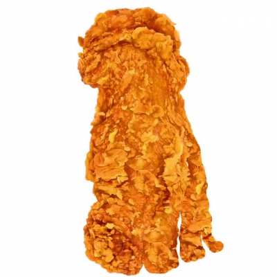 Just a piece of fried chicken