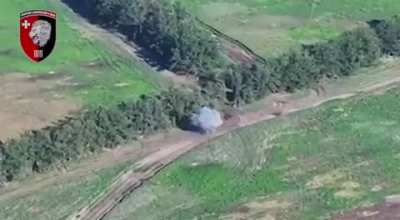FPV pilots of the Ukrainian 63rd Mechanized Brigade attacked a Russian BMP, later a BREM-L arrived, trying to retrieve the damaged BMP. The recovery vehicle is taken out and after the BMP is getting destroyed too.