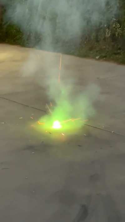 Being easily scared by tiny firecrackers. 