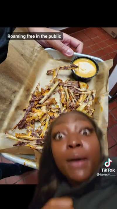 In all the chaos the sauce remained pristine and untouched