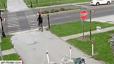Look mom! No hands!