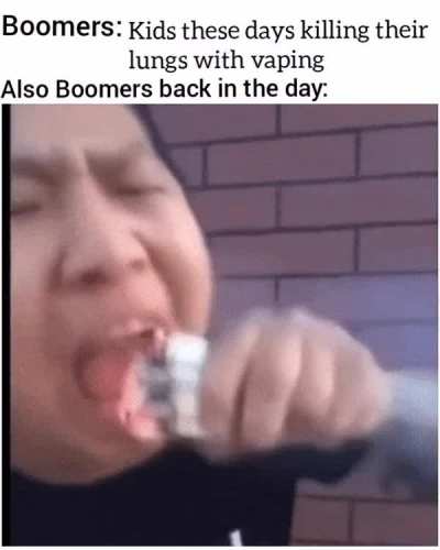 The good ol days