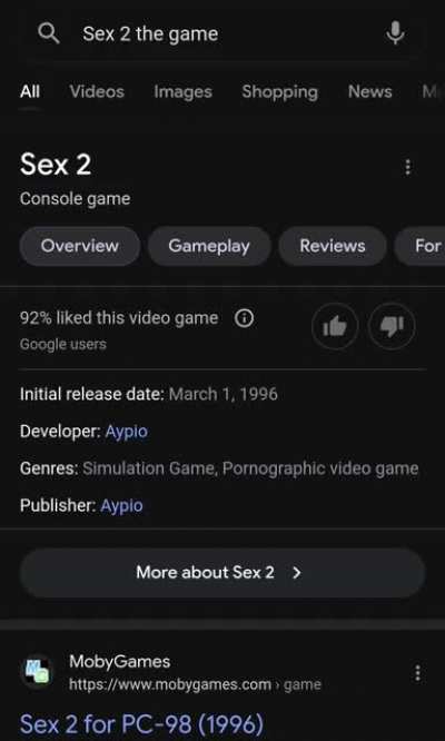 No fucking way