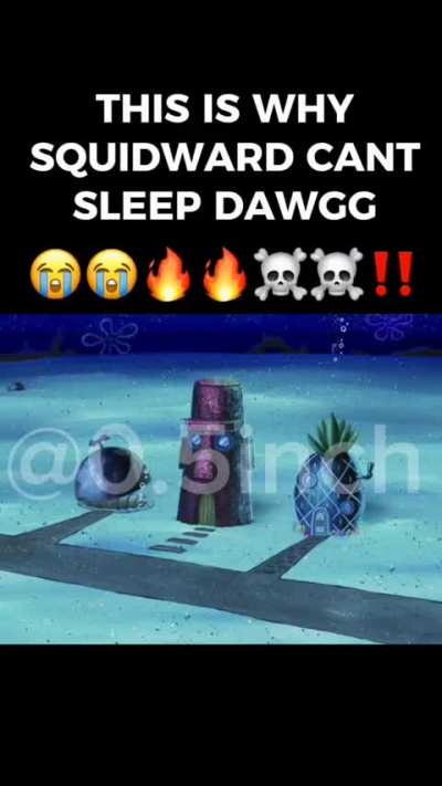 What is spongbob and patrick doijng!
