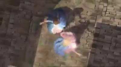 Wanda and Agatha are fighting to death, while both Visions are just there like..