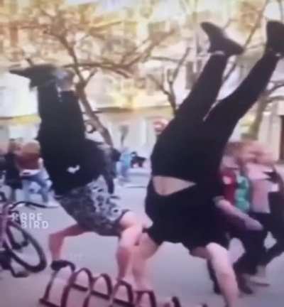 Working out in public&hellip;