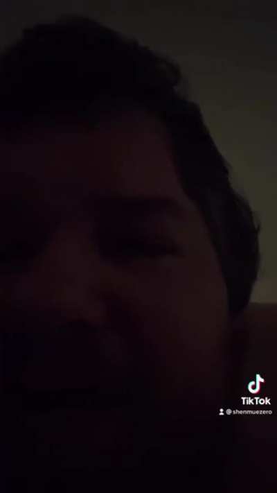Me crying on tiktok like a little girl. Go ahead, be savage.