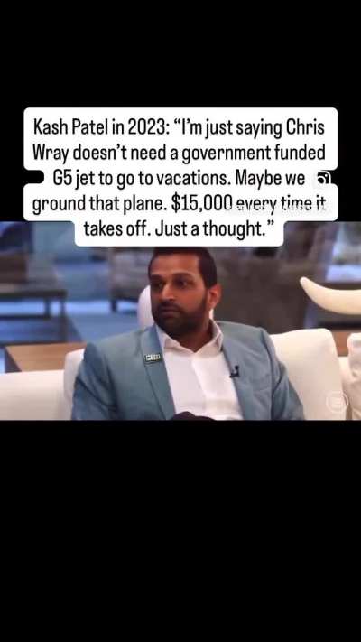 In light of Kashyap&rsquo;s government sponsored date nights, here&rsquo;s his take on using the government jet in 2023