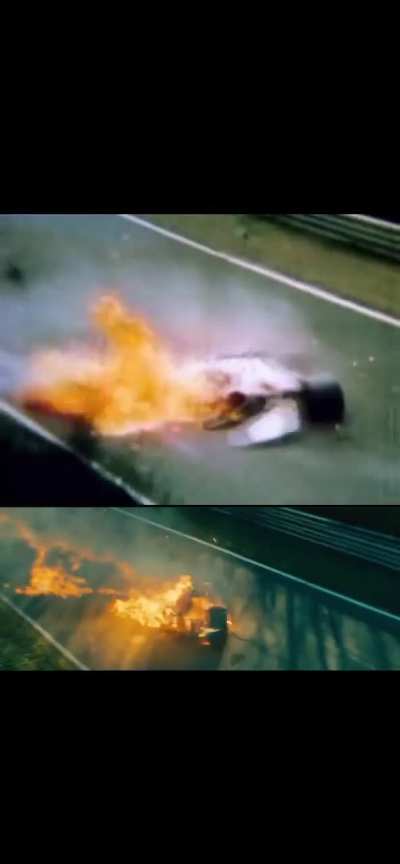 How the movie &ldquo;Rush&rdquo; depicted Niki lauda&rsquo;s crash Versus real footage.
