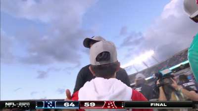 [Highlight] Peyton Manning&rsquo;s son Marshall to Eli following NFC win: &ldquo;It was scripted.&rdquo;