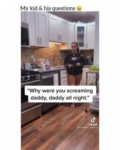 Imagine making your kid do this for your staged video