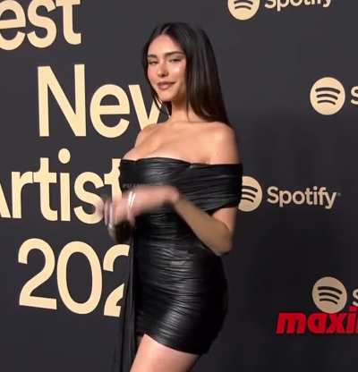 Madison at Spotify&rsquo;s &lsquo;Best New Artist&rsquo; party