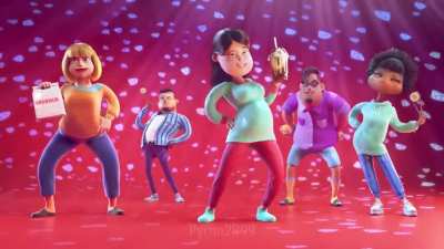 I put Family Guy theme over Grubhub Ad