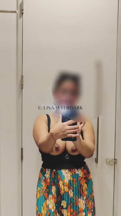 Apparently naked selfies in trial rooms weren&rsquo;t enough&hellip; so I took my dildo with me