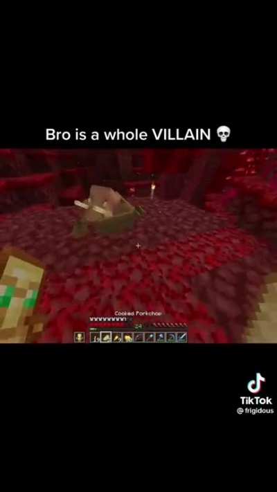 Bro became a straight up villain 💀