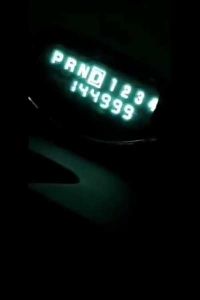 my friend and I being too excited about hitting 145000 miles