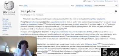 "Touhou Project" to "Pedophilia" on Wikipedia WR (5.66) Any%
