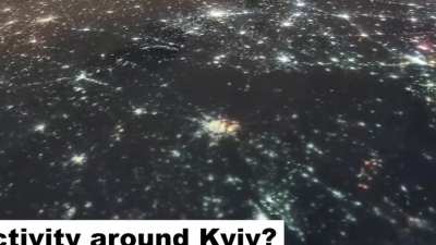 ISS timelapse captures ballistic missile strikes and air defense work over Kyiv (Dec 26-27, 2026)