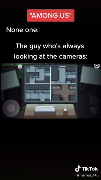AMONG US Security Cams.... Always that one person.