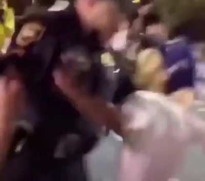 Just being myself around the chill cop
