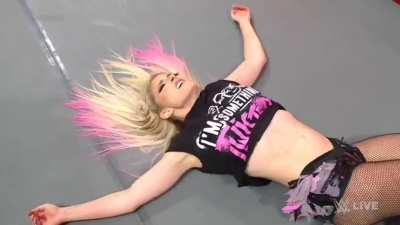 At least you endured the pain &amp;amp; got a title shot, Alexa!