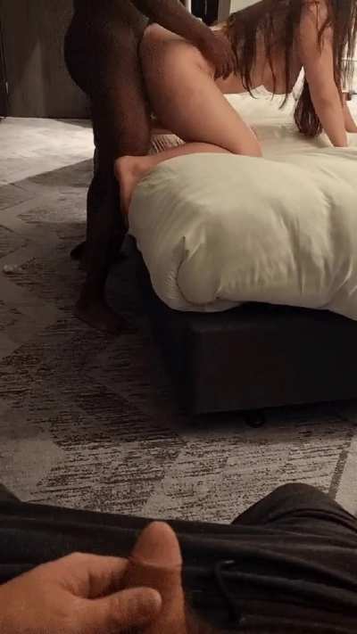 He makes me scream with orgasm after orgasm whilst my cuck just waits for sloppy seconds 😉