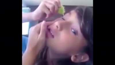 Pouring lemon juice in your eye (original by u/my_memes_will_cure_U)