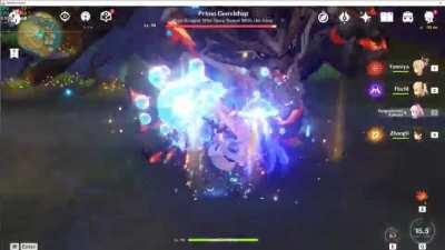 The new healing artifact on Kokomi does 110k+ damage per rotation, no buff/debuff