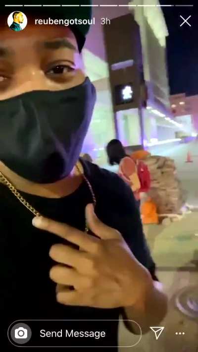 Video of the young black man who shows pile of bricks left for &ldquo;set up&rdquo; riots