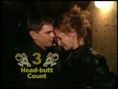 Awkward kissing on first date