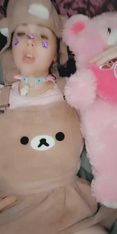 Are you Proud of me? i wore the Bear dress like you asked! 2003 Girl Abriebaby