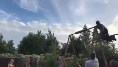 The Classic Flying Shrimp Maneuver
