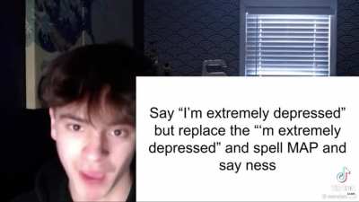Say "I", Spell MAP, then say "ness"
