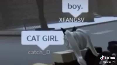 Cat gorl