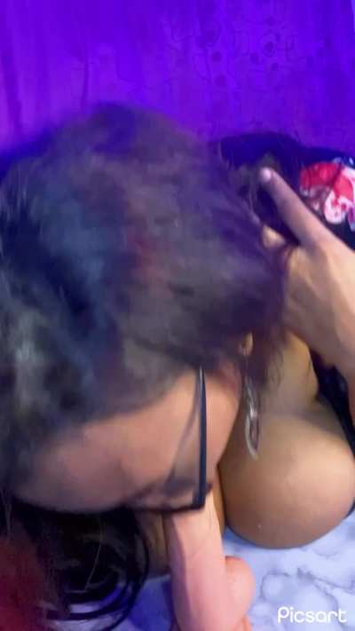 slide your cock down my throat daddy until you suffocate me