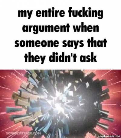 I didn't even visit the sub i just wanted to post here