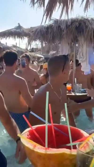 Bro sees the music lol