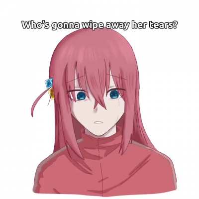 Who's gonna kiss the pink haired girl? 