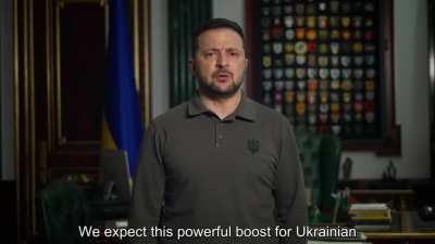 "We are using every means to ensure that this war ends with the defeat of the occupiers." - President Zelenskyy's address, 24th October 2023