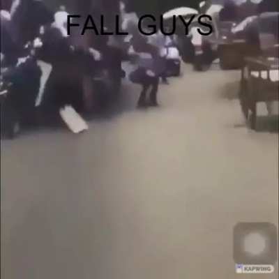 haha funny fall guys
