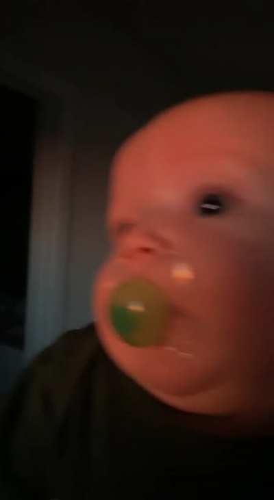 Just trying to enjoy the sunset with my son&hellip;.(sound on!)