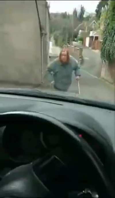 Walk down the road