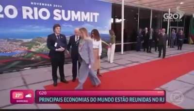 Ana Maria Braga disse ao vivo agora h&aacute; pouco que Lula encontrou com o presidente Bin Laden, dos EUA, no G20