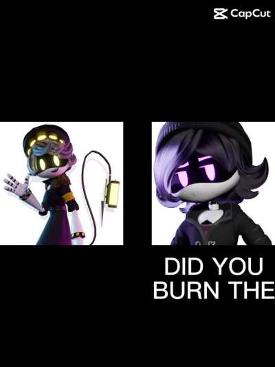 N burns water