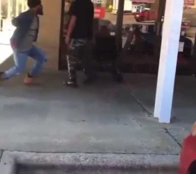 Dude Gets Put To Sleep Immediately After Faking A Punch