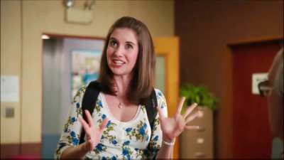 Annie's inspiring rant to Pierce was quite a performance